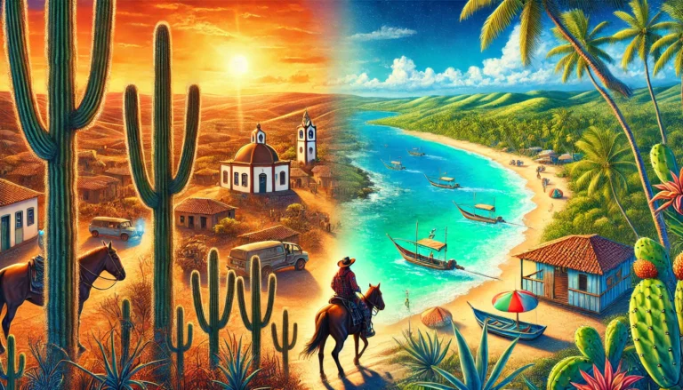Do Sertão ao Litoral: Uma Viagem Pelos Encantos do Nordeste