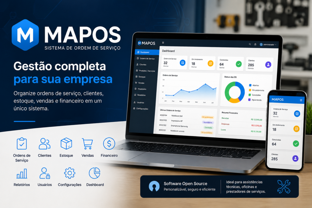 MAPOS: Sistema de Ordem de Serviço Profissional