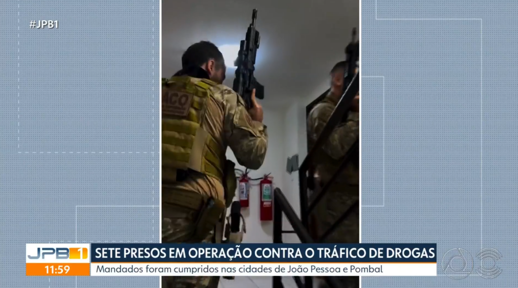 Operação Dinastia II: seis são presos por tráfico em João Pessoa e em Pombal
